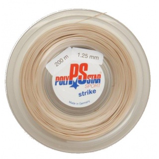 Polystar Tennis String Strike (Durability + Power) natural 200m reel