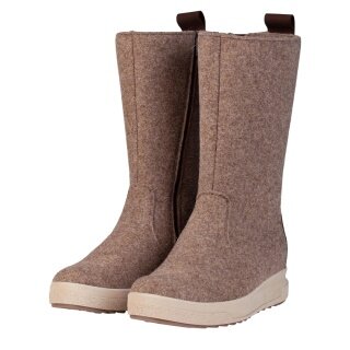 Pomar Winter Boots Tunturi GTX (Felt Boots, Waterproof, Extremely Warm) Sand Brown Ladies