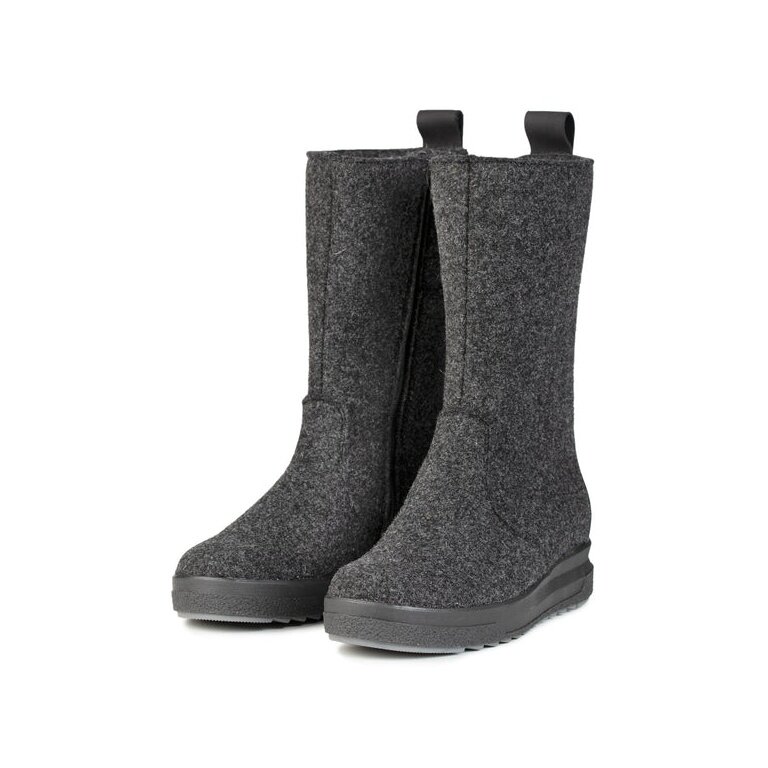 Pomar Winter Boots Tunturi GTX (Felt Boots, Waterproof, Extremely Warm) Granite Grey Ladies