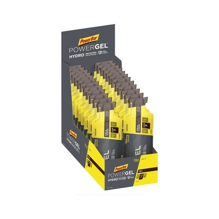 PowerBar PowerGel Hydro (liquid concentrated carbohydrate gel) Cola - 24x67ml Box