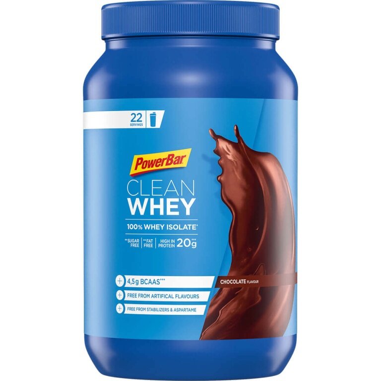 PowerBar Protein Clean Whey 100% Whey Isolate Chocolate 570g Can