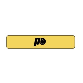 Prince x Smiley Headband Logo yellow - 1 piece