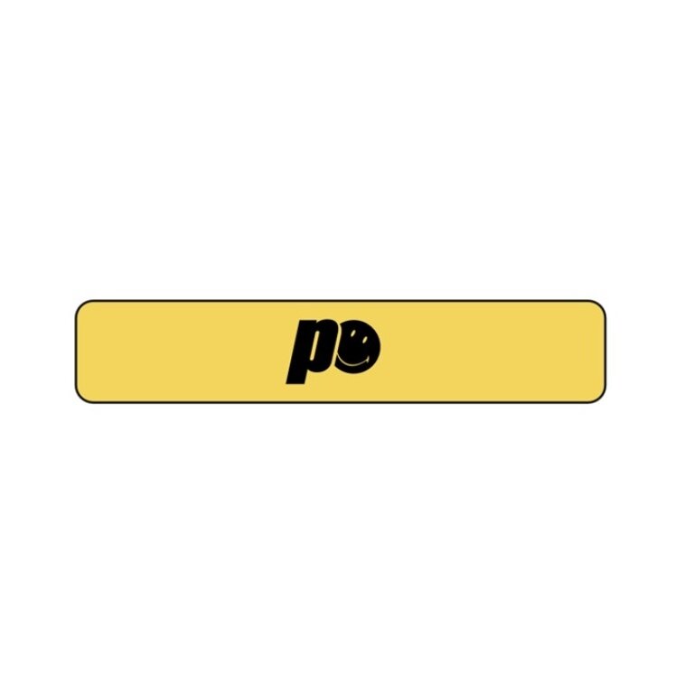 Prince x Smiley Headband Logo yellow - 1 piece
