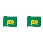 Prince x Smiley Sweatband Logo Small green - 2 pieces