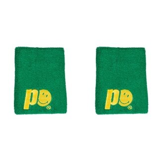 Prince x Smiley Sweatband Logo Large green - 2 pieces