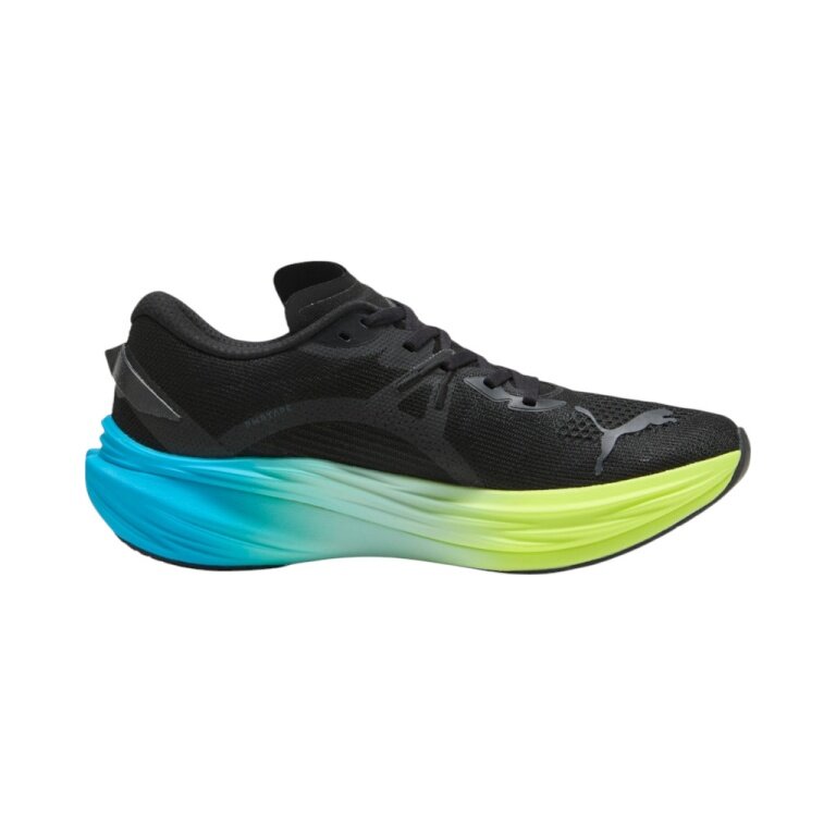 Puma Running Shoes Deviate Nitro 3 (Cushioning) black/blue men's