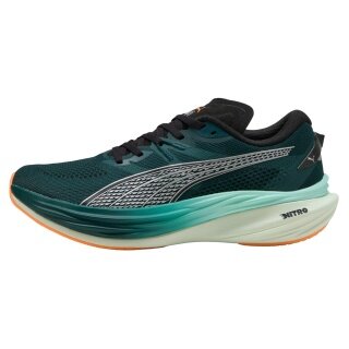 Puma Running Shoes Deviate Nitro 3 (Cushioning) Dark Green Men's