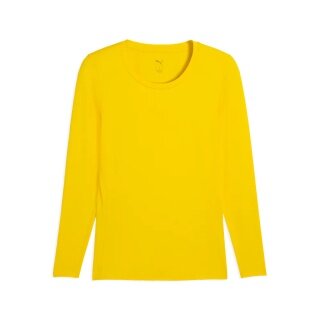 Puma Functional Underwear Long Sleeve Shirt teamLIGA26 Baselayer Tee yellow Men's