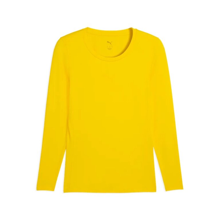 Puma Functional Underwear Long Sleeve Shirt teamLIGA26 Baselayer Tee yellow Men's