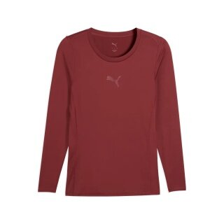 Puma Functional Underwear Long Sleeve Shirt teamLIGA26 Baselayer Tee burgundy Men's