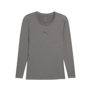Puma functional underwear long-sleeve shirt teamLIGA26 baselayer tee grey men's