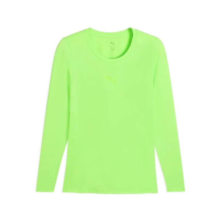 Puma Functional Underwear Long Sleeve Shirt teamLIGA26 Baselayer Tee neon green Men's