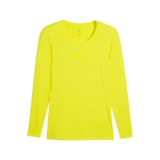 Puma Functional Underwear Long Sleeve Shirt teamLIGA26 Baselayer Tee neon yellow Men's