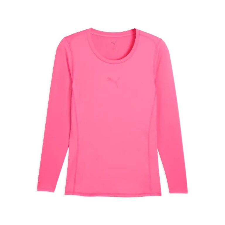 Puma functional underwear long-sleeve shirt teamLIGA26 baselayer tee pink men's