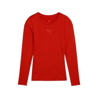 Puma Functional Underwear Long Sleeve Shirt teamLIGA26 Baselayer Tee red Boys