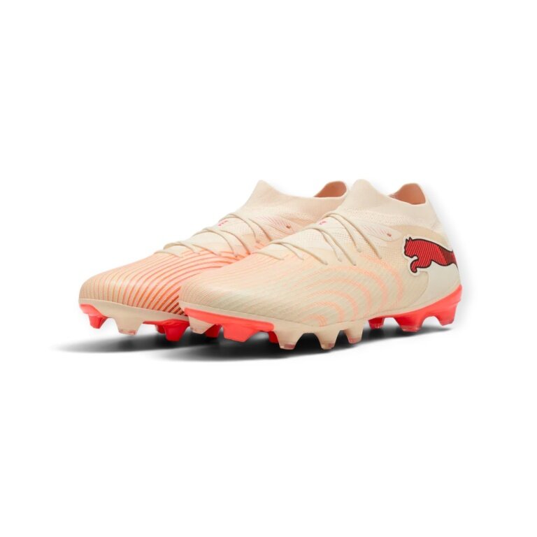 Puma Football Boots Future 9 Match FG/AG (for firm ground/artificial surfaces) beige/red men's