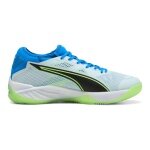 Puma Indoor Court Shoes Eliminate NITRO SQD 4 2026 blue/lime men's