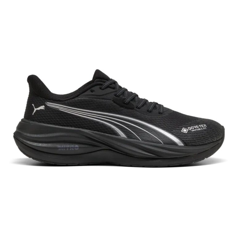 Puma Electrify Nitro 5 GTX Running Shoes (Cushioning, Waterproof) Black Men's