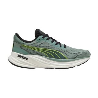 Puma Running Shoes Magnify Nitro 2 (Cushioning) Light Green/White Men's