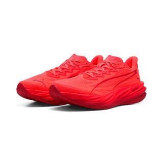 Puma Deviate Pure Nitro Running Shoes (Cushioning) red Men's