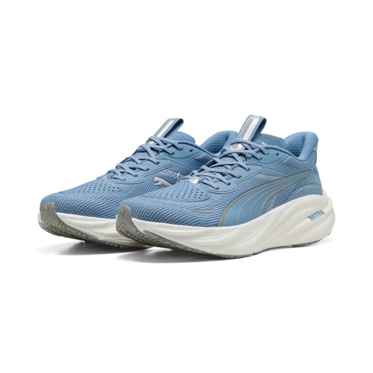Puma Running Shoes Magnify Nitro 3 (Cushioning) blue/grey Men's