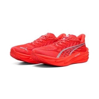 Puma Deviate Nitro 4 Running Shoes (Cushioning) red Men's