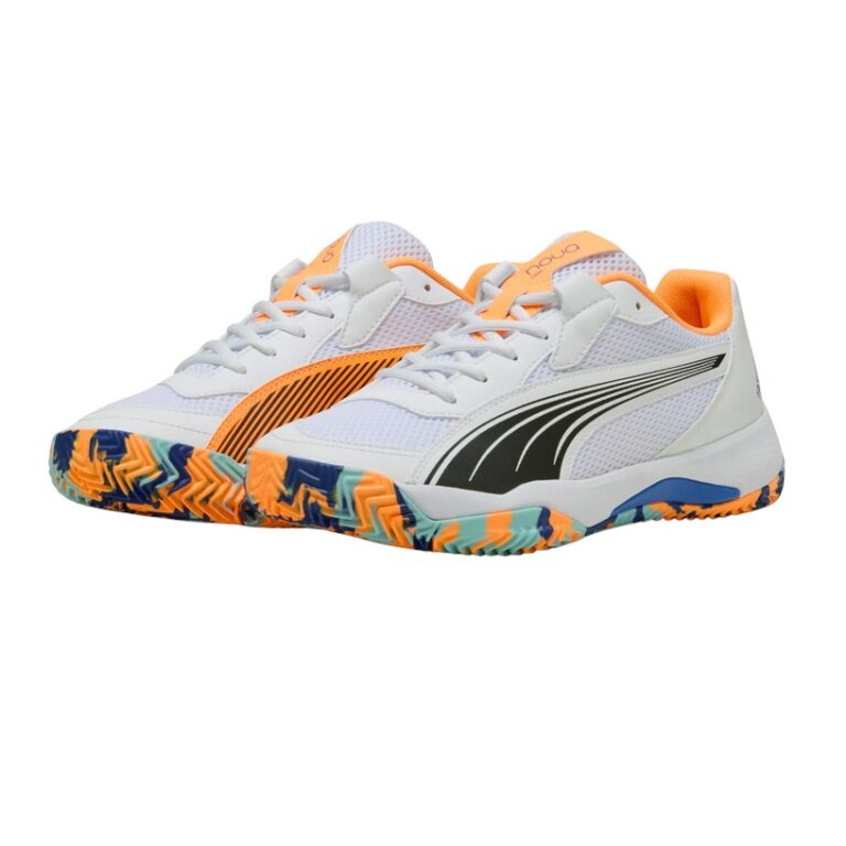 Puma Padel Shoes Nova Court Allcourt 2025 white/multicoloured men's