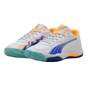 Puma Padel Shoes Nova Smash Allcourt 2025 white/multicoloured men's