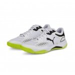 Puma Tennis Shoes Solarcourt RCT Allcourt white/lime Men