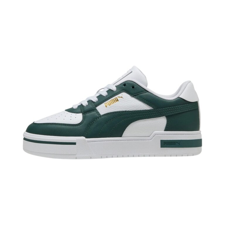 Puma California Pro Classic II white/green trainers for women