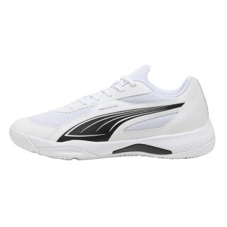Puma Indoor Court Shoes Solarflash III white/black men's