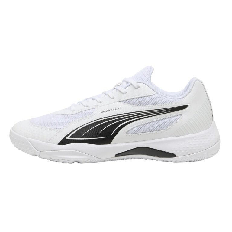 Puma Indoor Court Shoes Solarflash III white/black men's