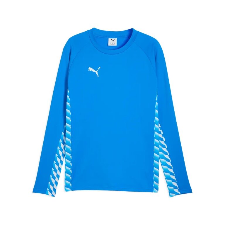 Puma Sport Long Sleeve Shirt teamLIGA26 Training Sweat (100% recycled Polyester, breathable) royal blue Men's