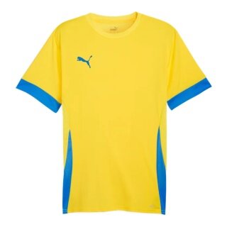 Puma Sports Shirt teamGOAL Matchday Jersey yellow/blue men's