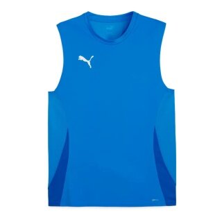 Puma Sport Tank Top teamGOAL Sleeveless Jersey blue Men's
