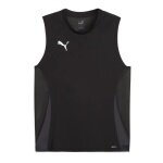 Puma Sport Tank Top teamGOAL Sleeveless Jersey black Men's