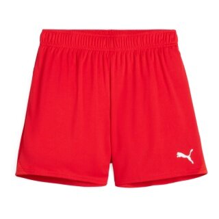 Puma teamGOAL Sports Shorts (100% recycled Polyester) short red ladies