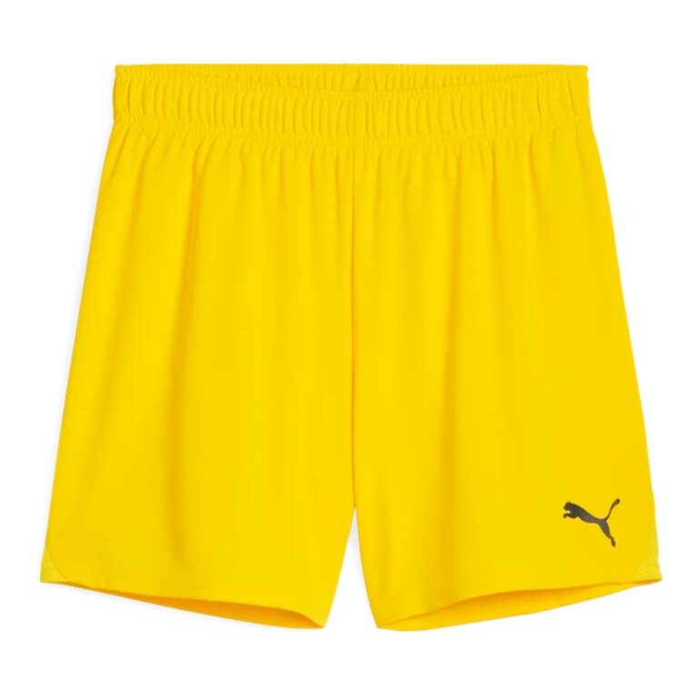 Puma Sports Shorts teamGOAL (100% recycled Polyester) short yellow ladies