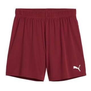 Puma Sports Shorts teamGOAL (100% recycled Polyester) short bordeaux red Ladies