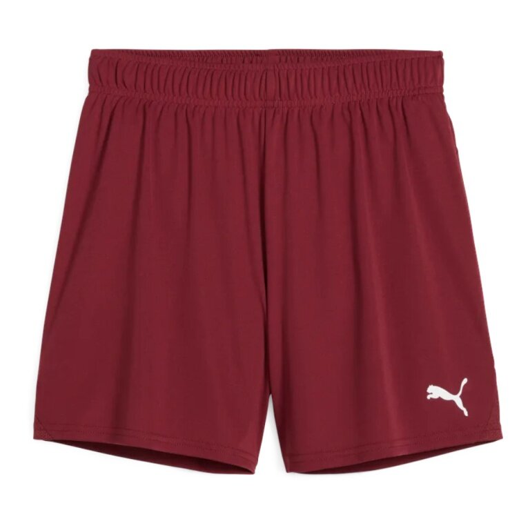 Puma Sports Shorts teamGOAL (100% recycled Polyester) short bordeaux red Ladies