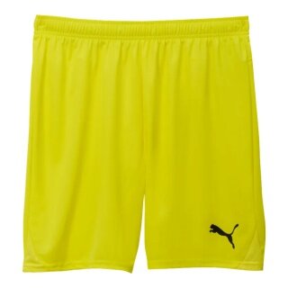 Puma teamGOAL Sports Shorts (100% recycled Polyester) short neon yellow men's