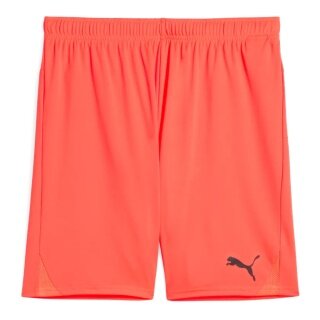 Puma Sports Shorts teamGOAL (100% recycled Polyester) short neon orange men's