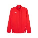 Puma Sports Jacket teamGOAL Sideline Jacket (100% recycled Polyester, breathable) red Men's