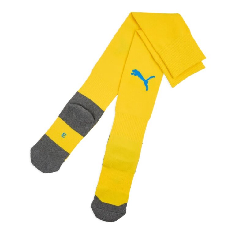 Puma TeamLIGA26 Core Socks Yellow/Blue - 1 Pair