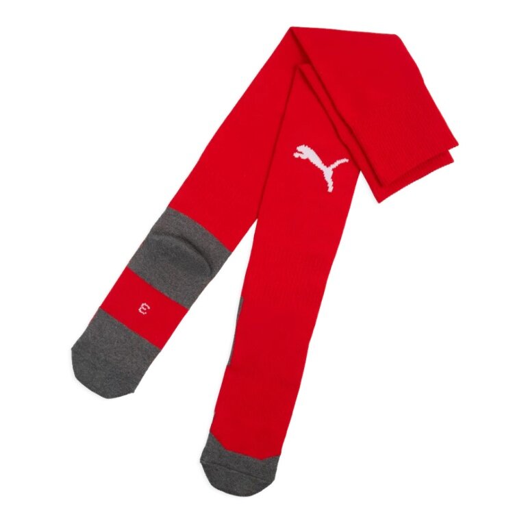 Puma teamLIGA26 Core red knee socks - 1 pair