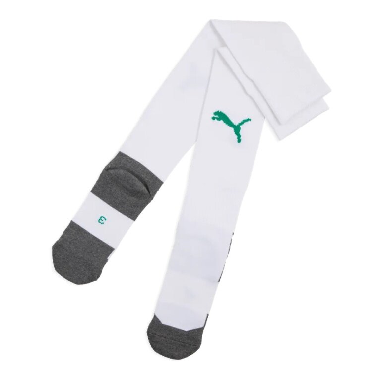 Puma TeamLIGA26 Core Knee Socks white/green - 1 Pair