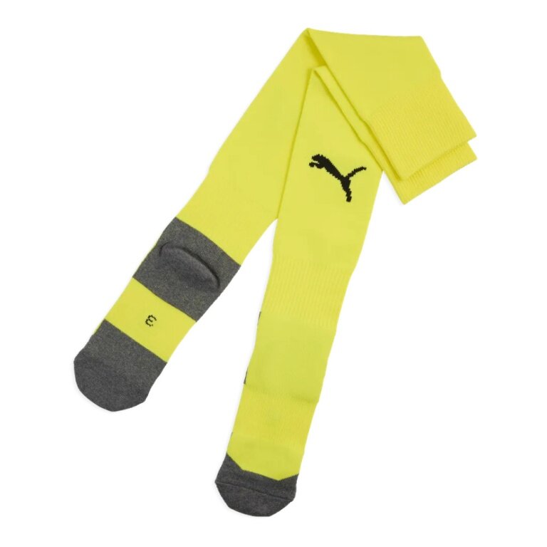 Puma teamLIGA26 Core neon yellow knee socks - 1 pair