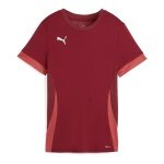 Puma Training Shirt teamGOAL Matchday Jersey (100% recycled Polyester) short-sleeved burgundy Ladies
