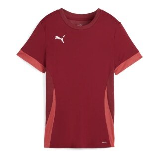 Puma Training Shirt teamGOAL Matchday Jersey (100% recycled Polyester) short-sleeved burgundy Ladies