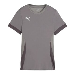 Puma Training Shirt teamGOAL Matchday Jersey (100% recycled Polyester) short-sleeved grey Ladies